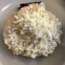 Gegratineerd Sint-Jacobsschelp klein