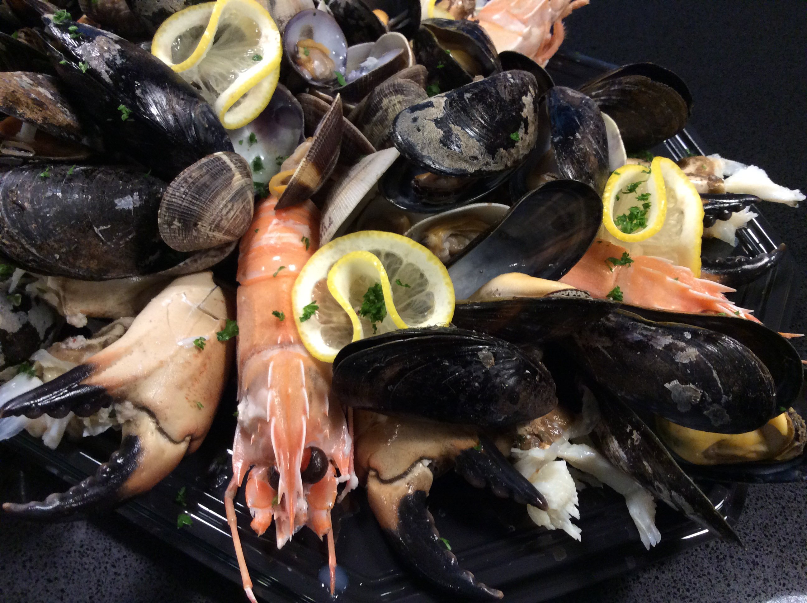 Zeevruchten "Plateau fruits de mer" Pure Fisk